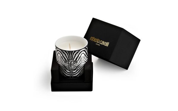 Ароматна свещ Black Zebra Roberto Cavalli Home Luxury Tableware - 2 - Stolbg.com