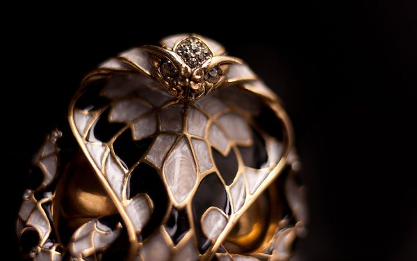Пръстен за салфетки Cobra Jewels детайли Roberto Cavalli Home Luxury Tableware - 2 - Stolbg.com