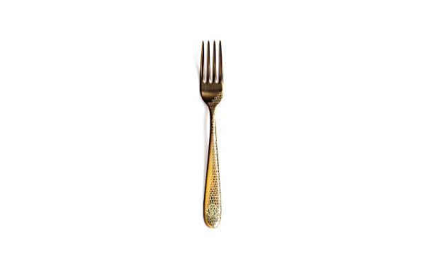 Вилица за сервиране Lizzard Gold PVD 18-10 Roberto Cavalli Home Luxury Tableware - Stolbg.com