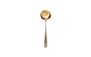 Черпак за сервиране Lizzard Gold PVD 18-10 Roberto Cavalli Home Luxury Tableware - Stolbg.com