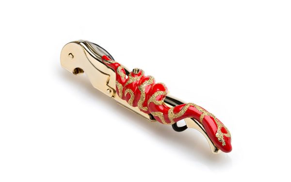 Отварачка Snake Red Coral Roberto Cavalli Home Luxury Tableware - Stolbg.com