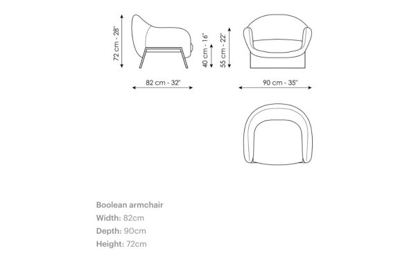 Кресло BOOLEAN Bonaldo - 7 - Stolbg.com