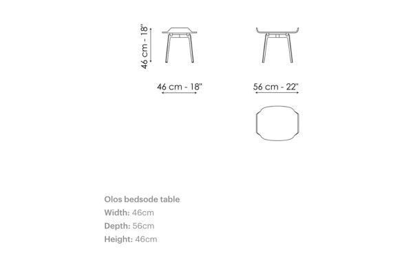 Нощно шкафче/масичка OLOS Bonaldo - 5 - Stolbg.com