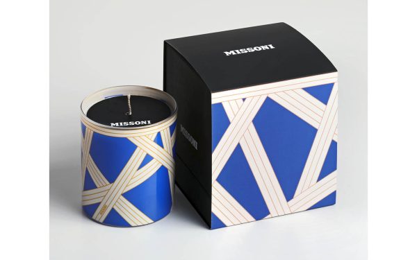 Ароматна свещ Nastri Bicolore Blue Missoni Home - 2 - Stolbg.com