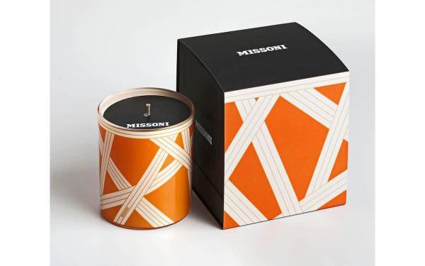 Ароматна свещ Nastri Bicolore Orange Missoni Home - 2 - Stolbg.com