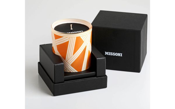 Ароматна свещ Nastri Bicolore Orange Missoni Home - 3 - Stolbg.com