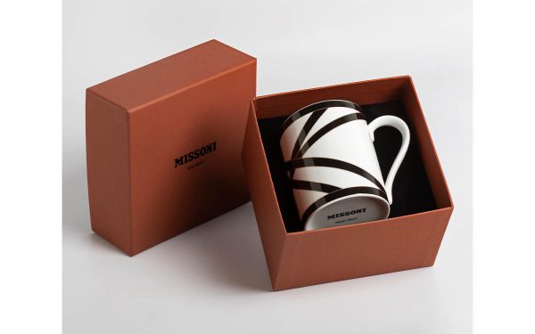 Порцеланова чаша/Мъг Nastri Black Missoni Home - 2 - Stolbg.com