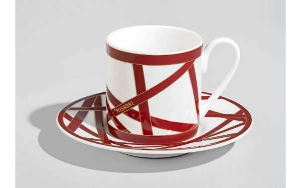 Детайли Сервиз Nastri Bordeaux Missoni Home - 2 - Stolbg.com