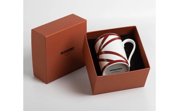 Порцеланова чаша/Мъг Nastri Bordeaux Missoni Home - 2 - Stolbg.com