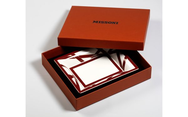 Поднос за дребни предмети Nastri Bordeaux Missoni Home - 2 - Stolbg.com