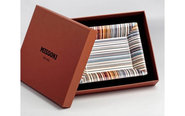 Поднос за дребни предмети Stripes Jenkins 148 Missoni Home - 2 - Stolbg.com