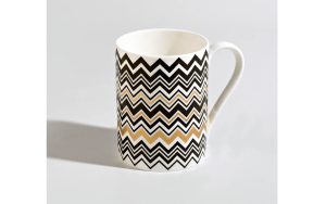 Порцеланова чаша/Мъг Zig Zag Gold Missoni Home - 1 - Stolbg.com