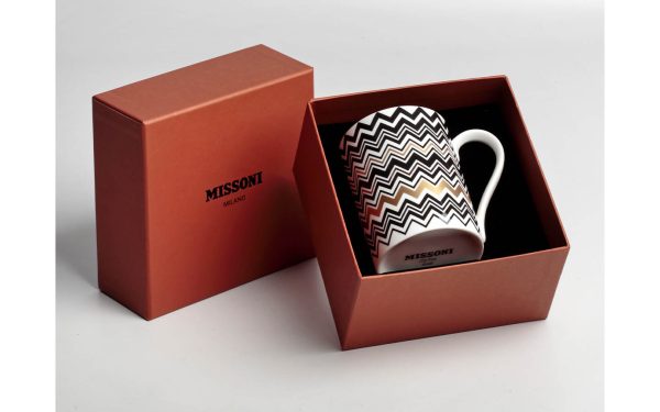Порцеланова чаша/Мъг Zig Zag Gold Missoni Home - 2 - Stolbg.com