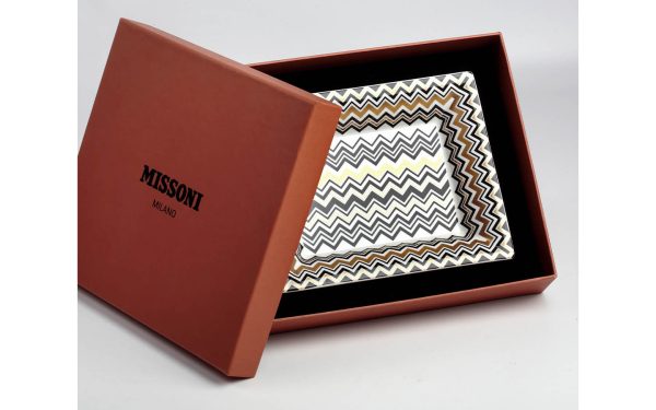 Поднос за дребни предмети Zig Zag Gold Missoni Home - 2 - Stolbg.com