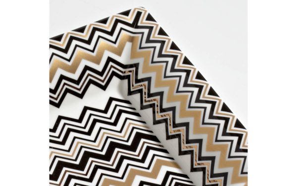 Поднос за дребни предмети Zig Zag Gold Missoni Home - 3 - Stolbg.com