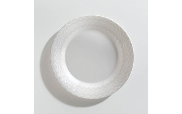 Дълбока чиния 22 см Zig Zag White Missoni Home - 1 - Stolbg.com
