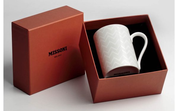 Порцеланова чаша/Мъг Zig Zag White Missoni Home - 2 - Stolbg.com