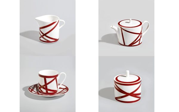 Сервиз за кафе Nastri Bordeaux, Сет от 15 части Missoni Home - 1 - Stolbg.com