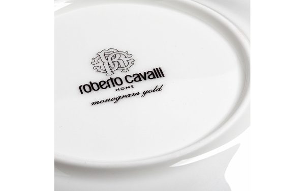 Лого Monogram Gold Roberto Cavalli Home Luxury Tableware - Stolbg.com