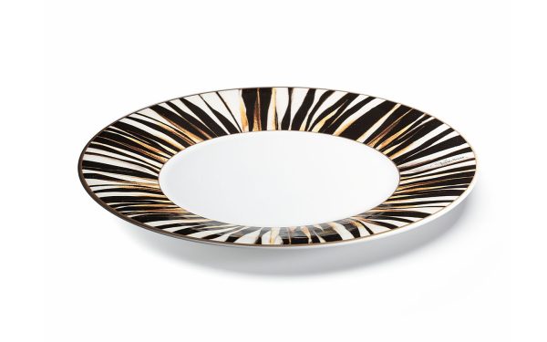 Чиния 27,5 см Ray of Gold Roberto Cavalli Home Luxury Tableware - Stolbg.com