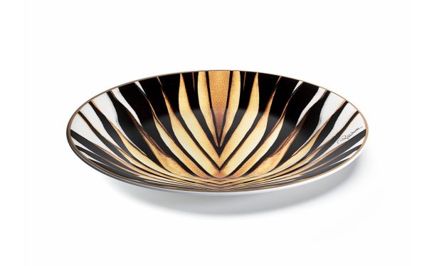 Чиния 21,5 см Ray of Gold Roberto Cavalli Home Luxury Tableware - 3 - Stolbg.com