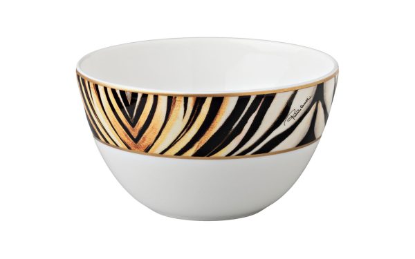 Малка купа за ориз Ray of Gold Roberto Cavalli Home Luxury Tableware - 1 - Stolbg.com