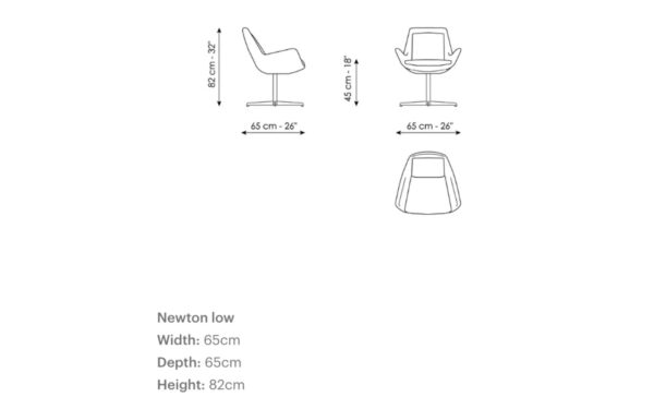 Стол NEWTON LOW Bonaldo - 3 - Stolbg.com