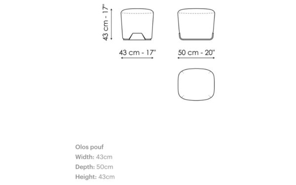 Табуретка OLOS Bonaldo - 5 - Stolbg.com
