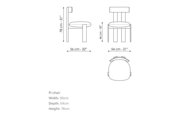 Трапезарен стол PI Bonaldo - 7 - Stolbg.com