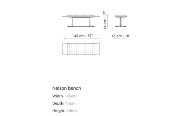 Пейка NELSON Bonaldo - 4 - Stolbg.com