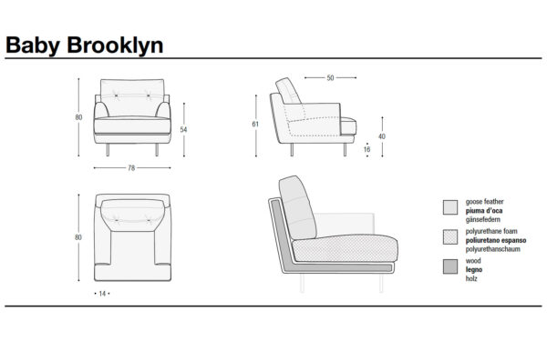 Кресло BABY BROOKLYN Flexteam - 3 - Stolbg.com