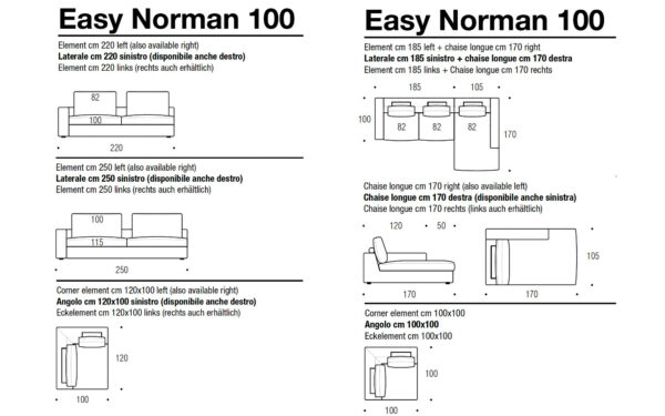 Диван EASY NORMAN Flexteam - 10 - Stolbg.com