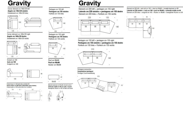 Диван GRAVITY Flexteam - 24 - Stolbg.com