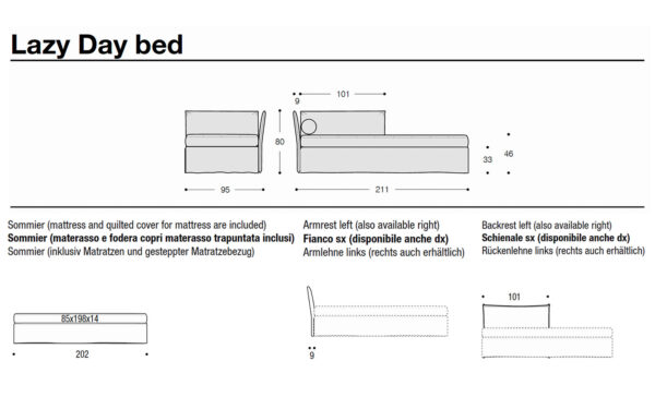 Разтегателен диван LAZY DAY BED Flexteam - 6 - Stolbg.com