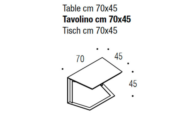 Ниска маса TABLET Flexteam - 5 - Stolbg.com