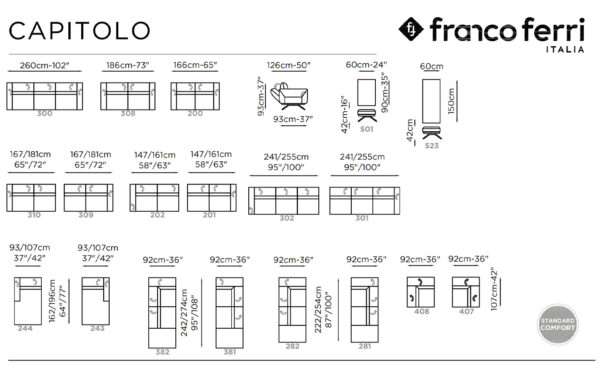Диван CAPITOLO Franco Ferri - 5 - Stolbg.com
