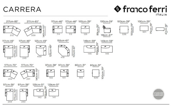 Диван CARRERA Franco Ferri - 14 - Stolbg.com