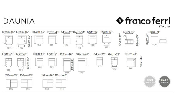 Диван DAUNIA Franco Ferri - 9 - Stolbg.com