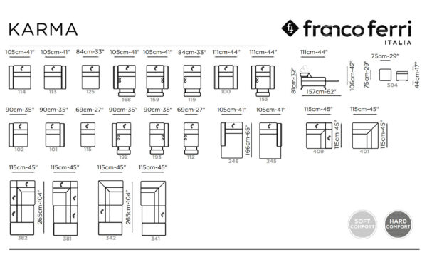 Диван KARMA Franco Ferri - 4 - Stolbg.com