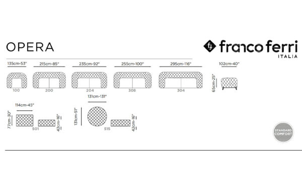 Диван OPERA Franco Ferri - 6 - Stolbg.com