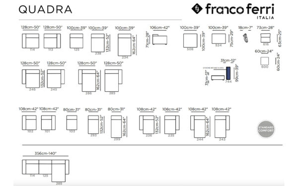Диван QUADRA Franco Ferri - 7 - Stolbg.com