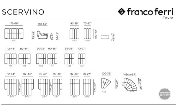 Диван SCERVINO Franco Ferri - 8 - Stolbg.com