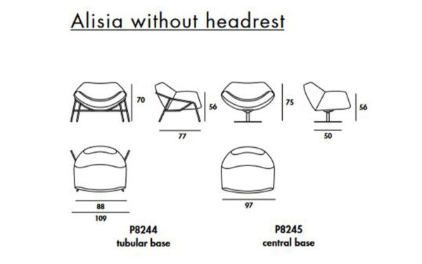 Кресло ALISIA Sovet - 5 - Stolbg.com