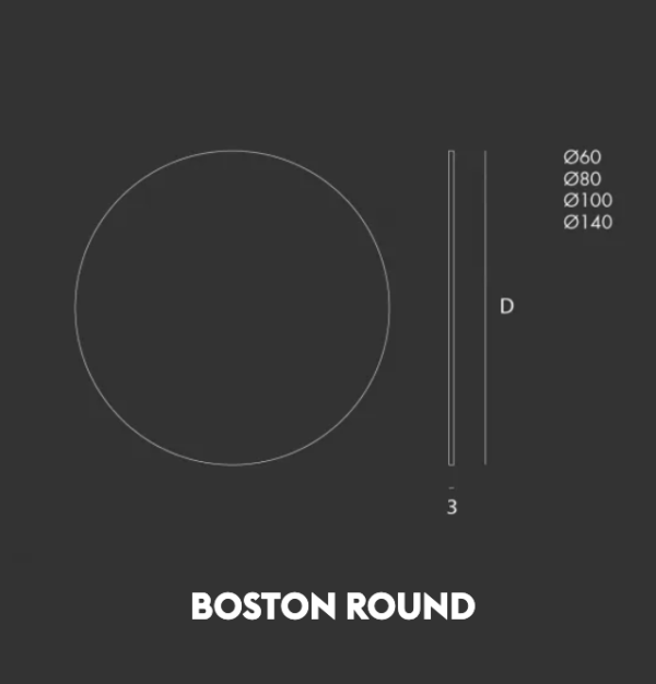 Огледало BOSTON ROUND Sovet - 3 - Stolbg.com