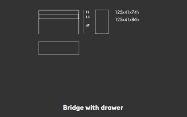 Конзолна маса BRIDGE HALL WITH DRAWER Sovet - 5 - Stolbg.com