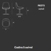 Стол CADIRA S SWIVEL Sovet - 2 - Stolbg.com