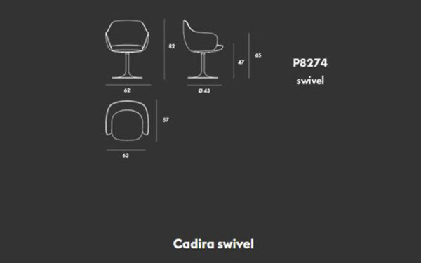Стол CADIRA SWIVEL Sovet - 2 - Stolbg.com