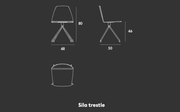 Стол SILA TRESTLE Sovet - 3 - Stolbg.com