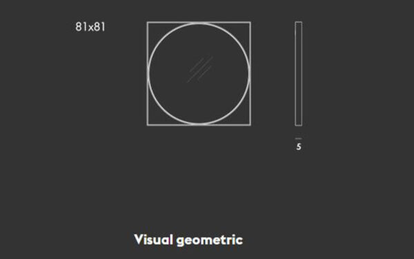 Огледало VISUAL GEOMETRIC Sovet - 6 - Stolbg.com