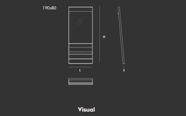 Огледало VISUAL LINEAR Sovet - 7 - Stolbg.com